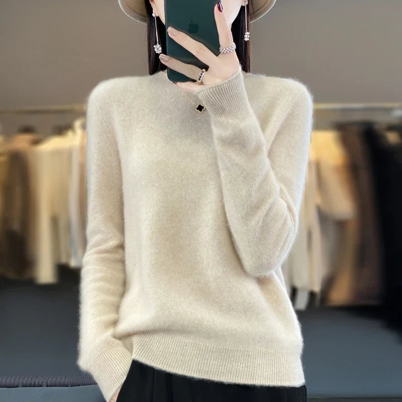 Soft Knit Jumper Classic Round Neck