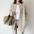 Wool Cardigan with Relaxed Fit (Women)