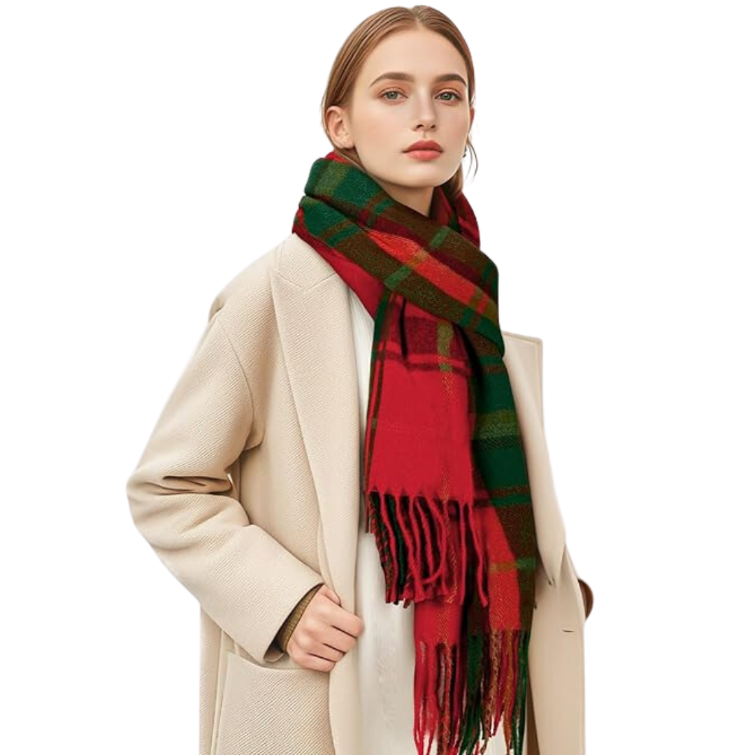 Soft Knit Winter Scarf - Lightweight Warm Wrap for Women 3