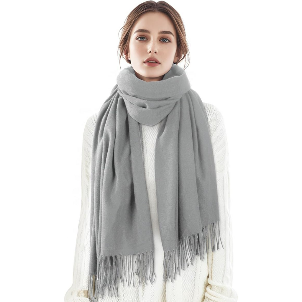 Soft Knit Winter Scarf - Lightweight Warm Wrap for Women 5