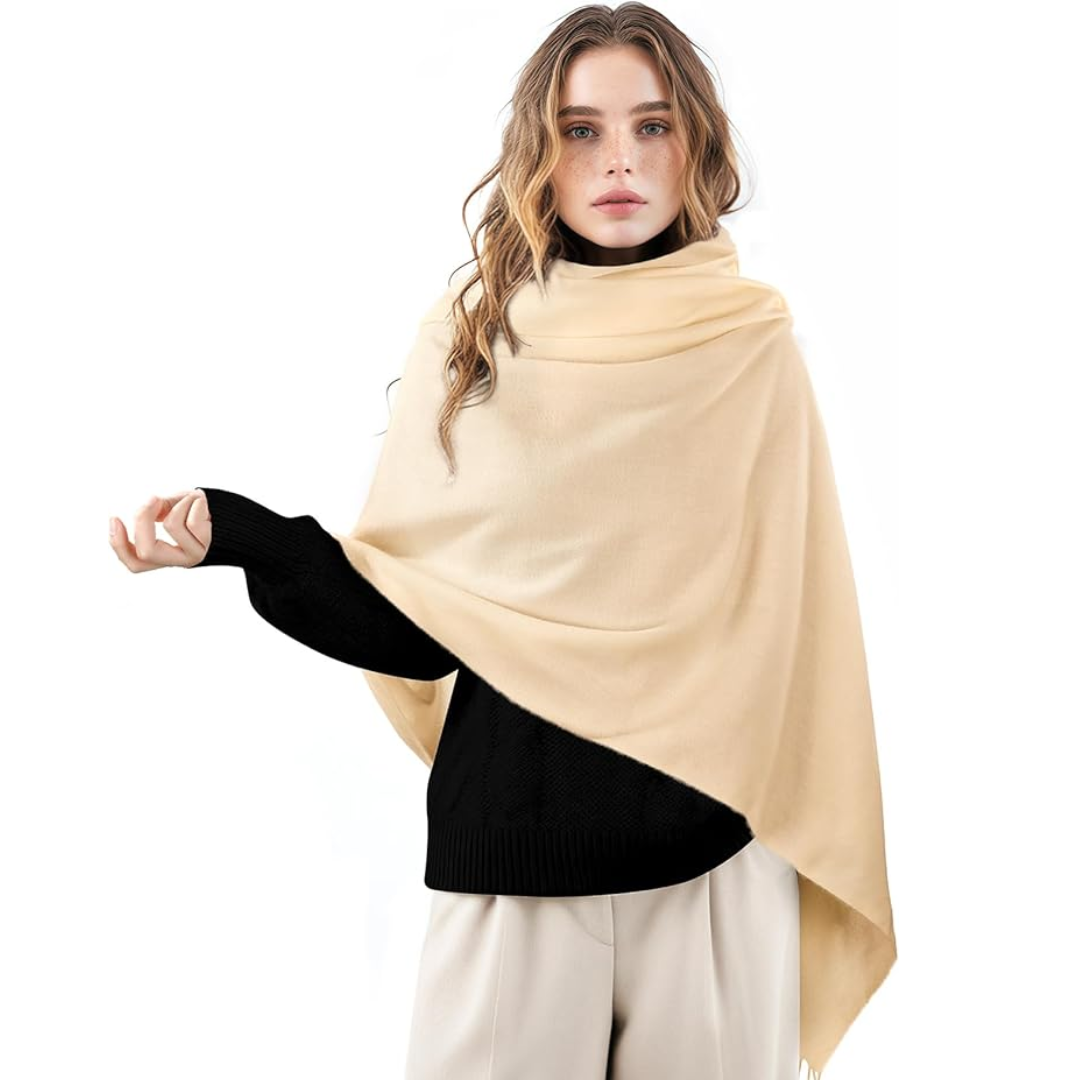 Soft Knit Winter Scarf - Lightweight Warm Wrap for Women 9