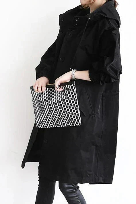 Hooded Raincoat Waterproof And Oversized
