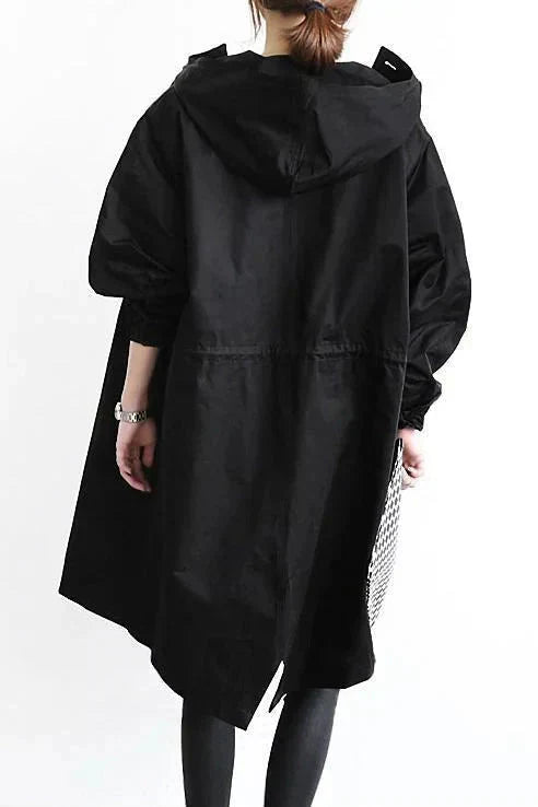 Hooded Raincoat Waterproof And Oversized