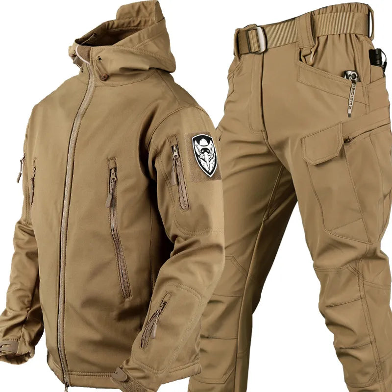 Rain Jacket and Trousers Windproof Waterproof