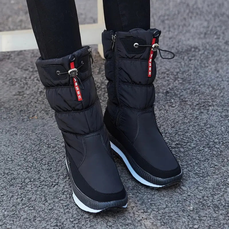 Waterproof mid-calf boots, product photo