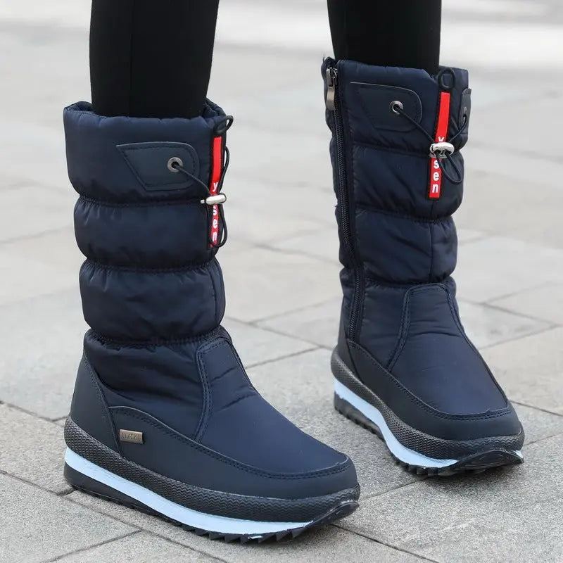 Waterproof mid-calf boots, product photo