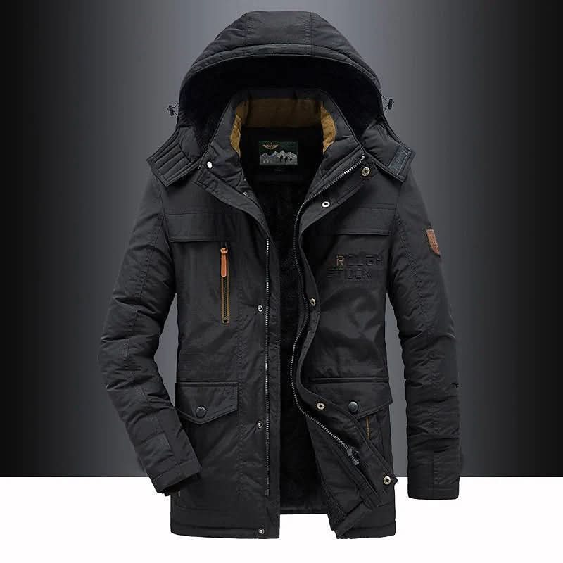 Quilted Winter Parka Windproof