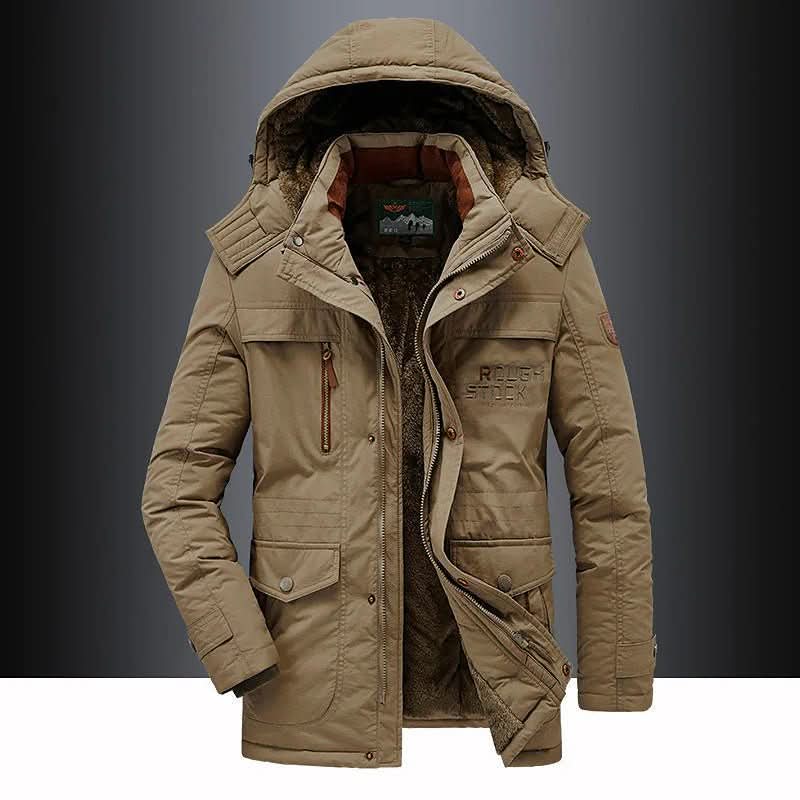 Quilted Winter Parka Windproof