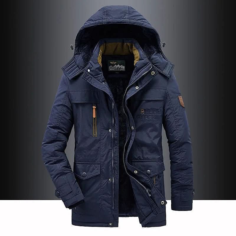 Quilted Winter Parka Windproof
