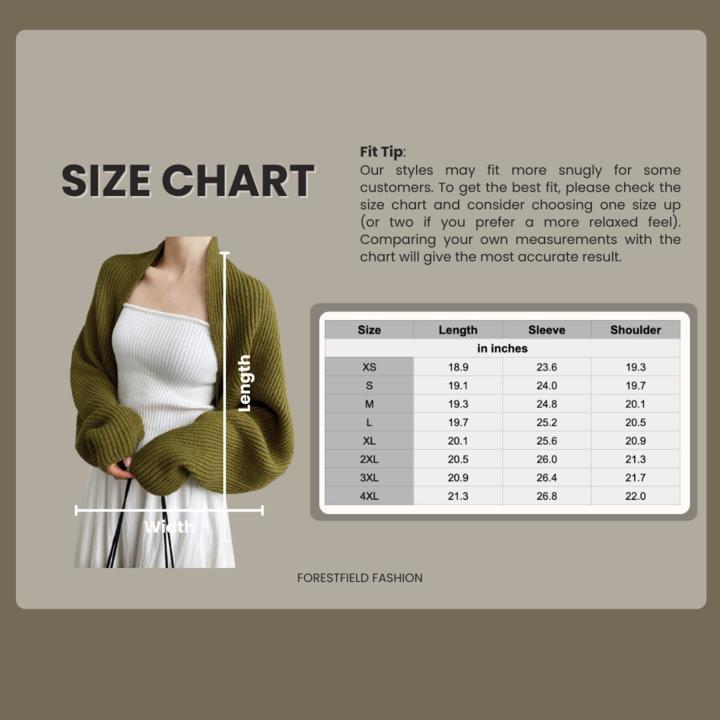 Shrug Cardigan Open Front Viscose Blend