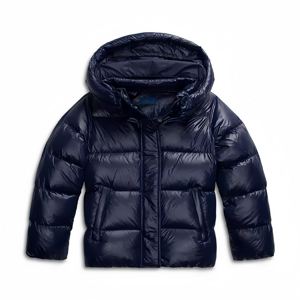 Quilted Winter Jacket Fixed Hood
