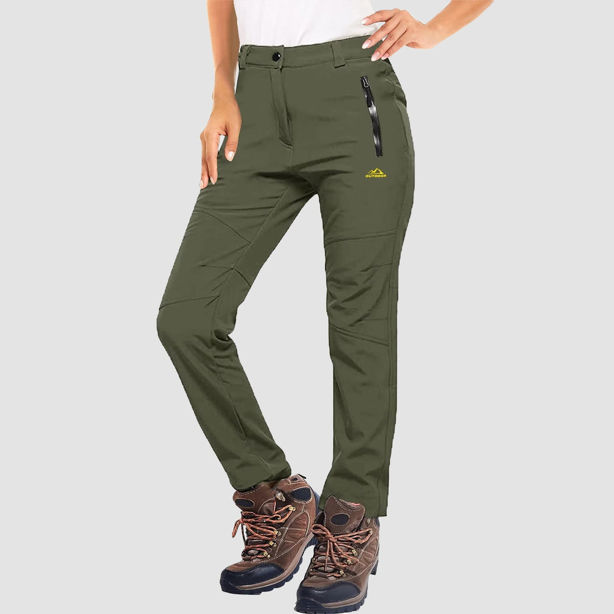 Ski Trousers Fleece Lined Water Resistant