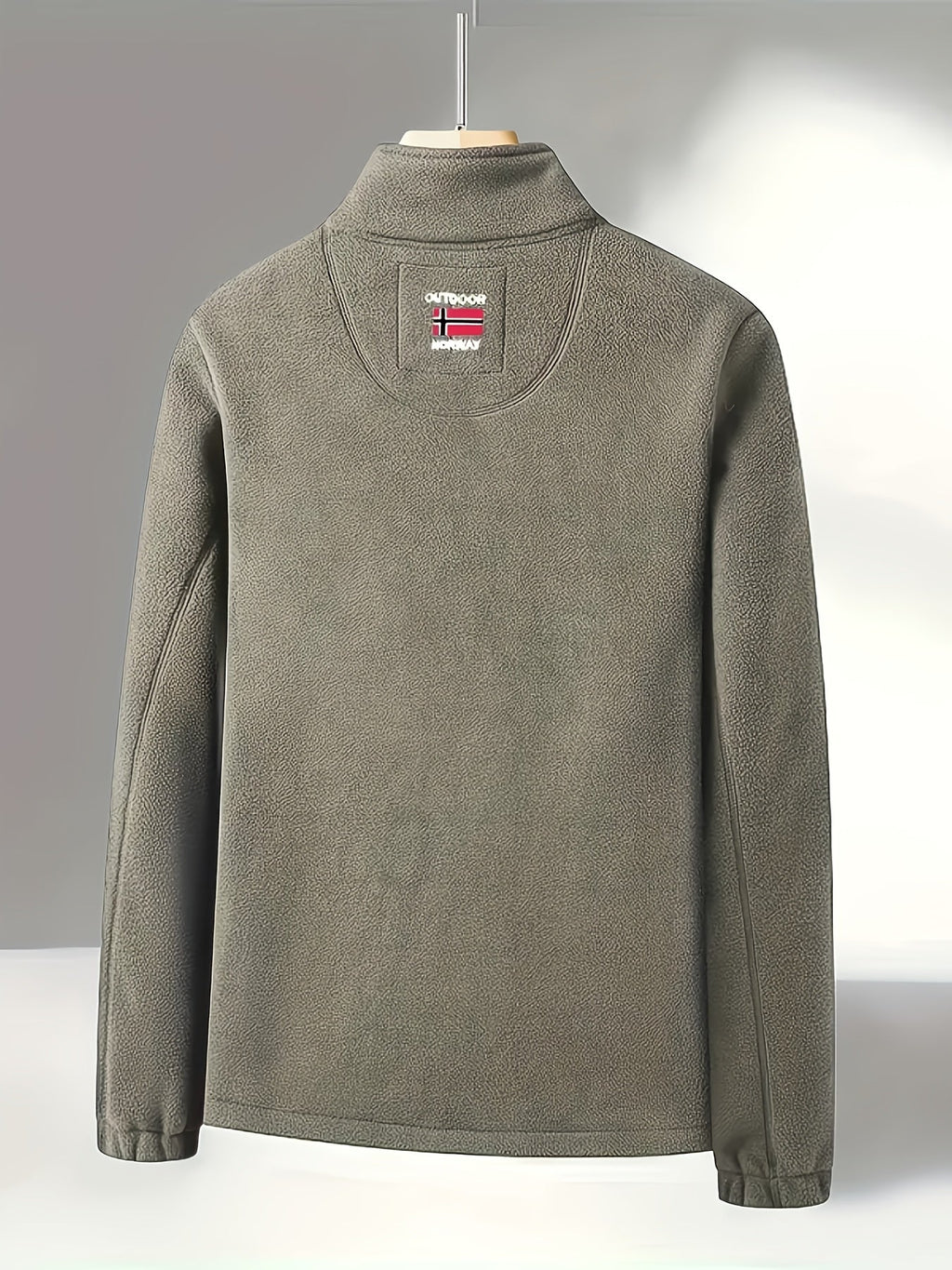 Fleece Jacket With High-Collar