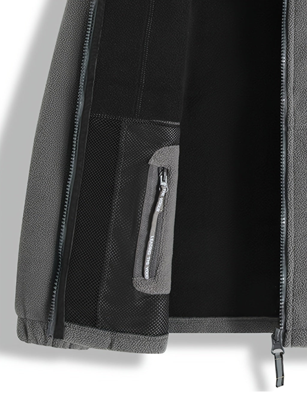 Fleece Jacket With High-Collar