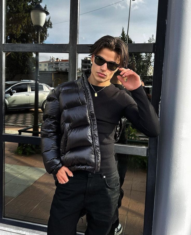 Quilted Puffer Jacket Hooded Winter Warmth