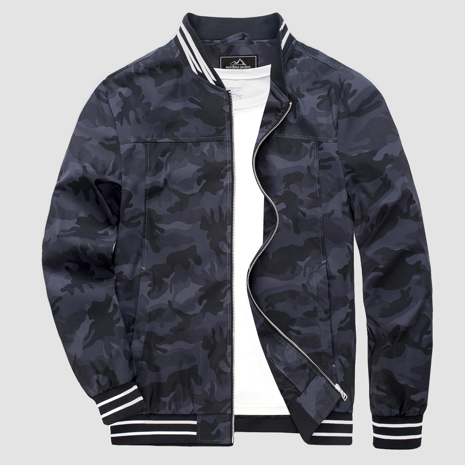 Lightweight Bomber Jacket Casual