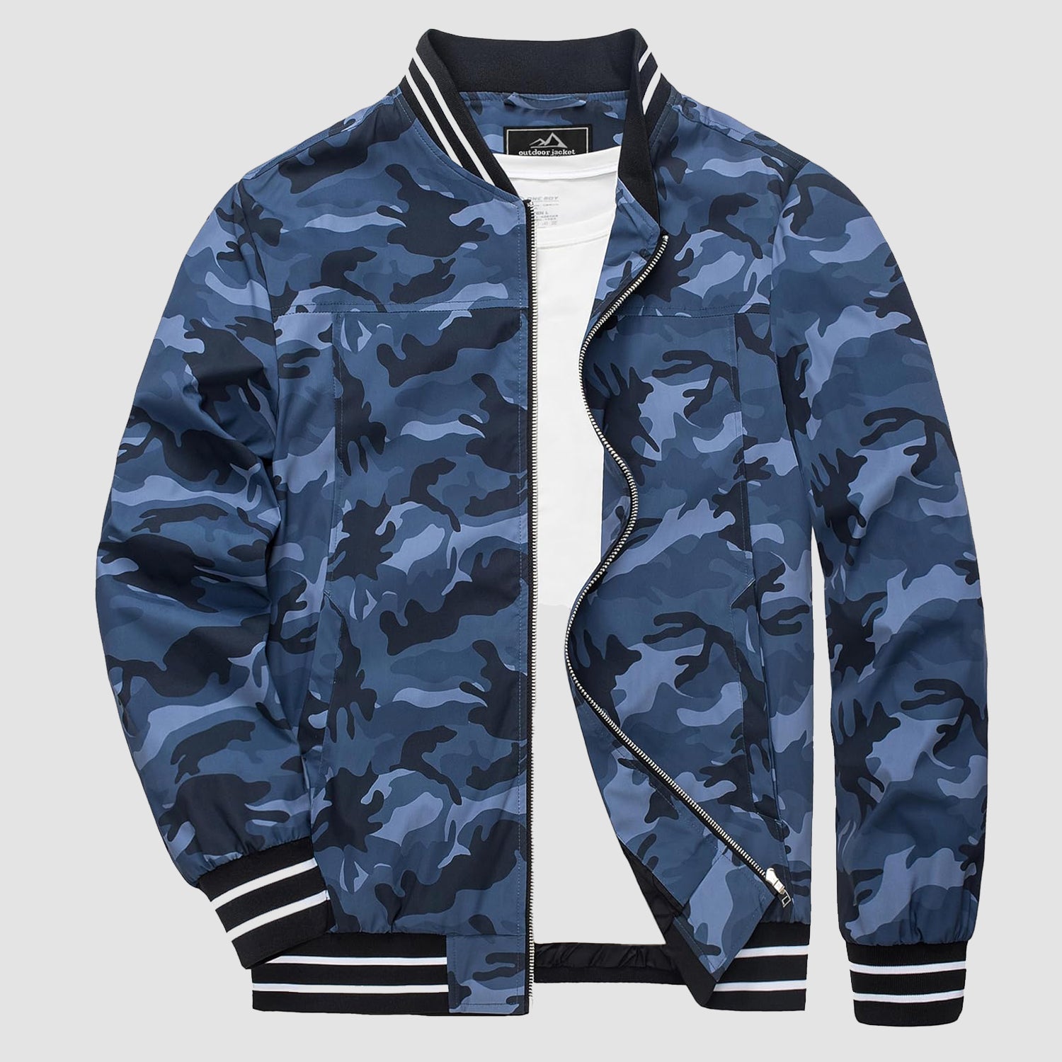 Lightweight Bomber Jacket Casual