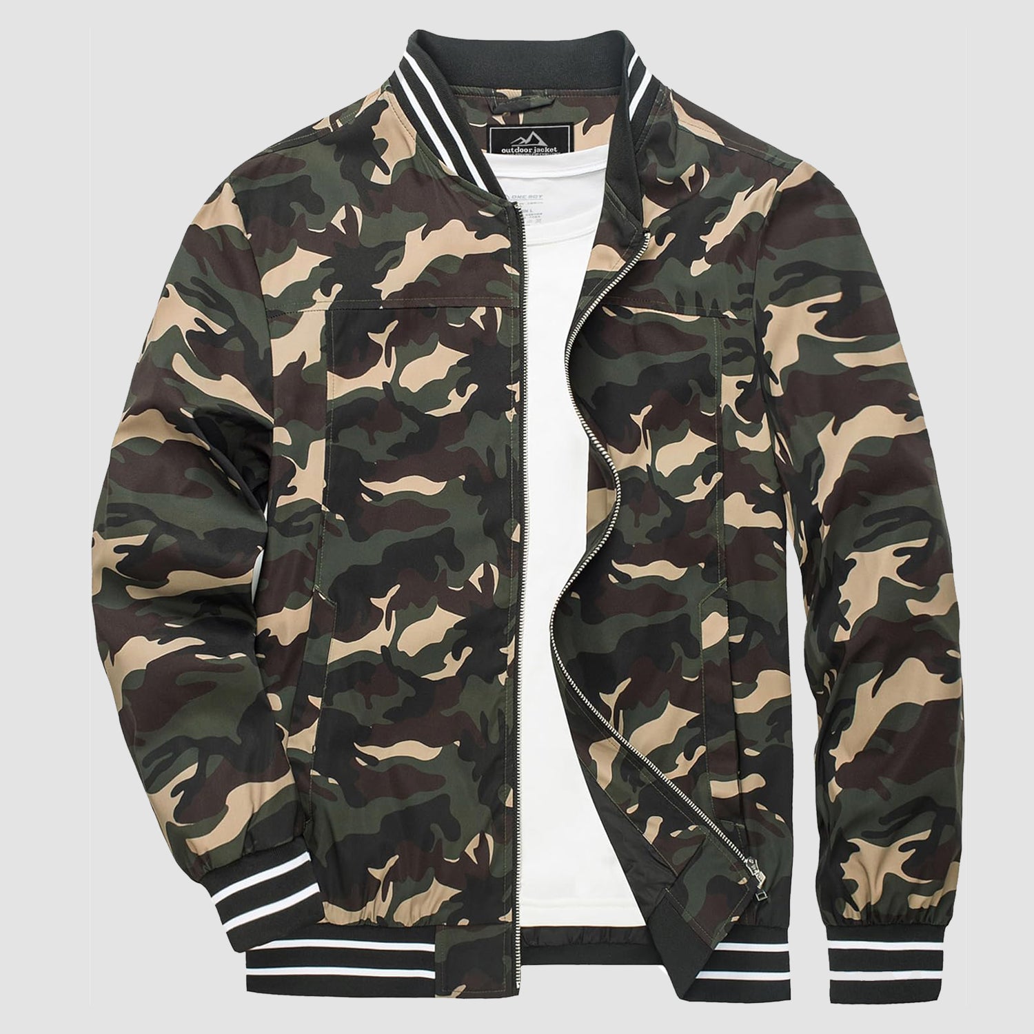 Lightweight Bomber Jacket Casual