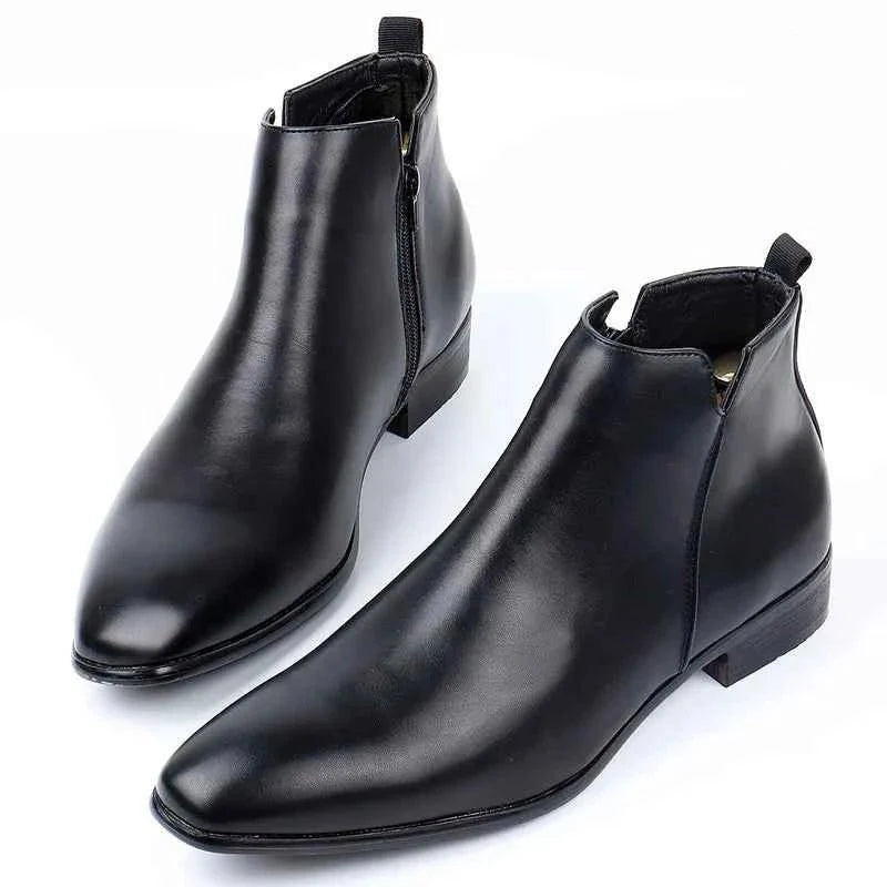 Chelsea Boots Side Zip Slim Shape