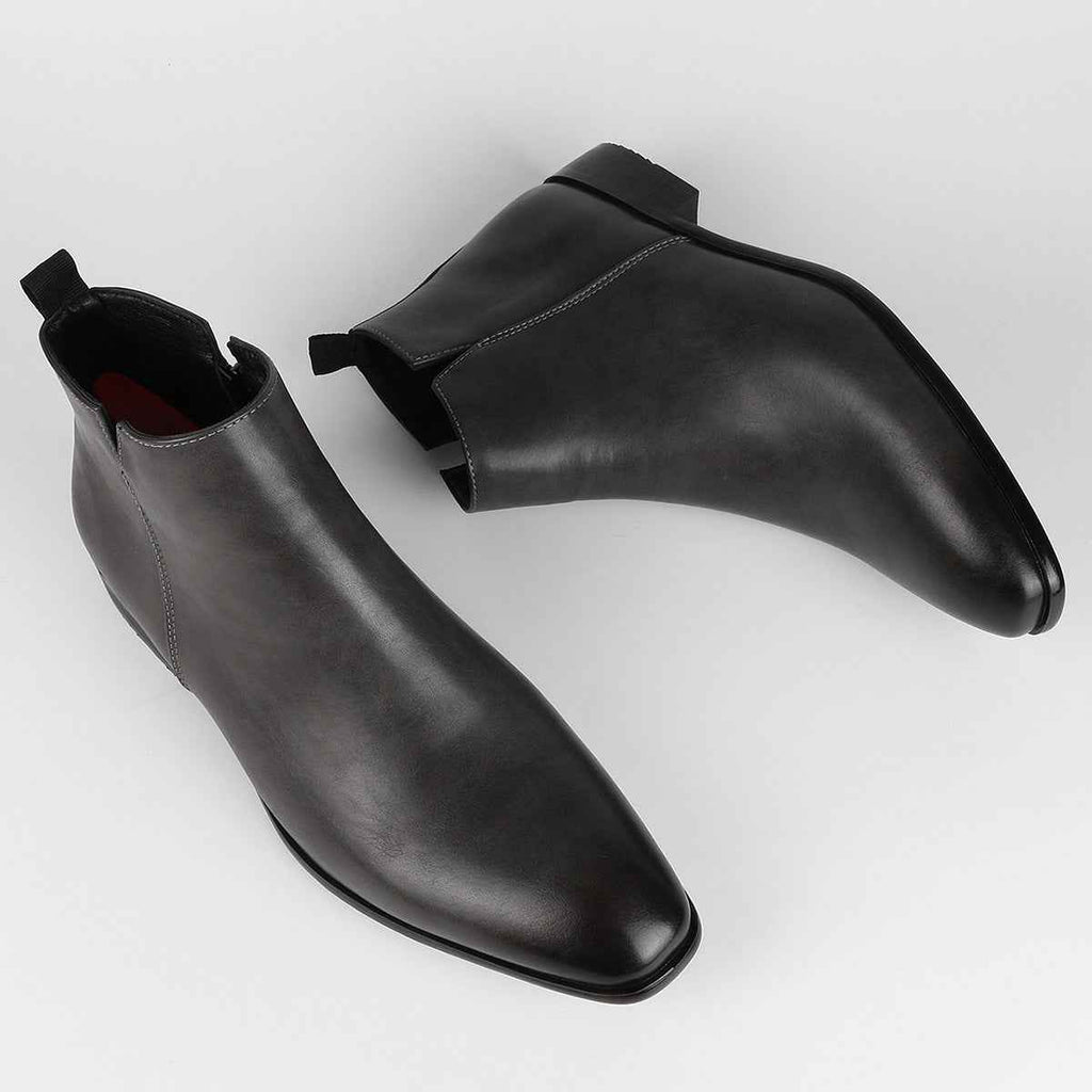 Chelsea Boots Side Zip Slim Shape
