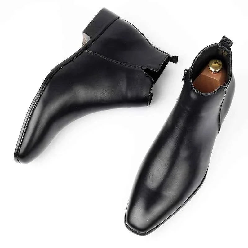 Chelsea Boots Side Zip Slim Shape