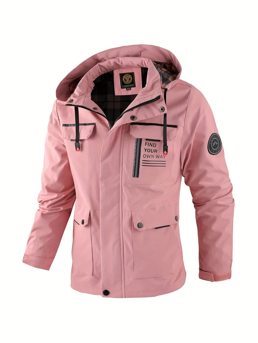 Winter Jacket Waterproof Insulated Adjustable Hood