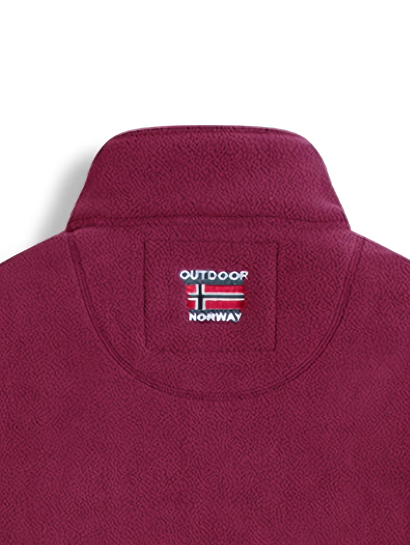 Fleece Jacket With High-Collar