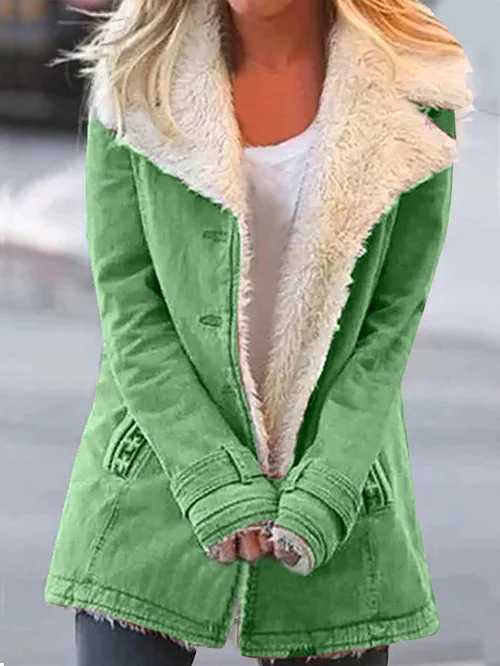 Quilted Thermal Jacket - Hooded Belted Waist