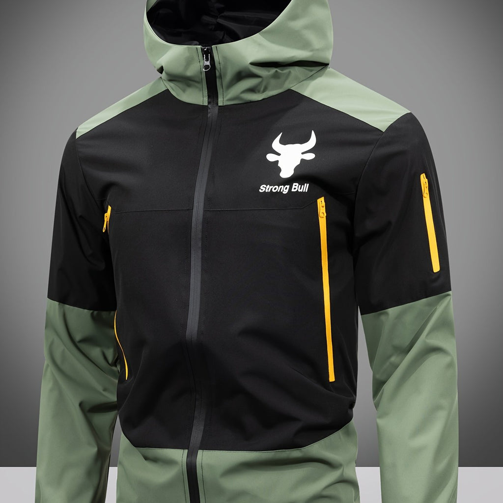 Rain Coat Waterproof Hooded Longline Shell