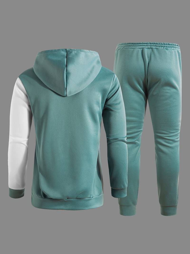 Tracksuit Set Hooded Top Matching Joggers