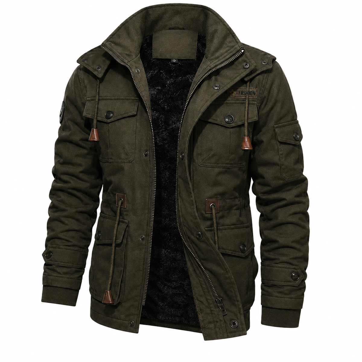 Field Jacket Fleece Lined Pockets