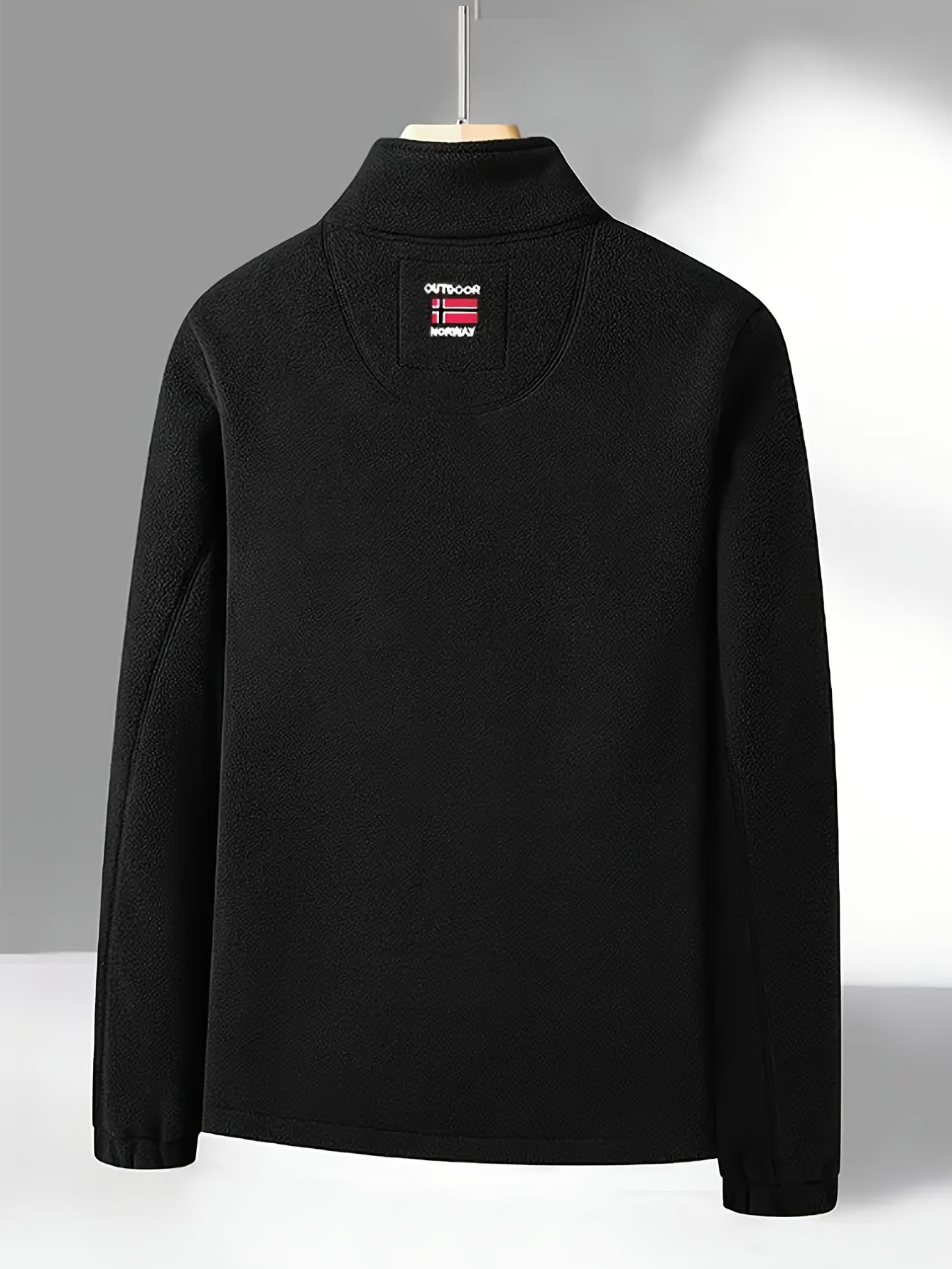 Fleece Jacket With High-Collar