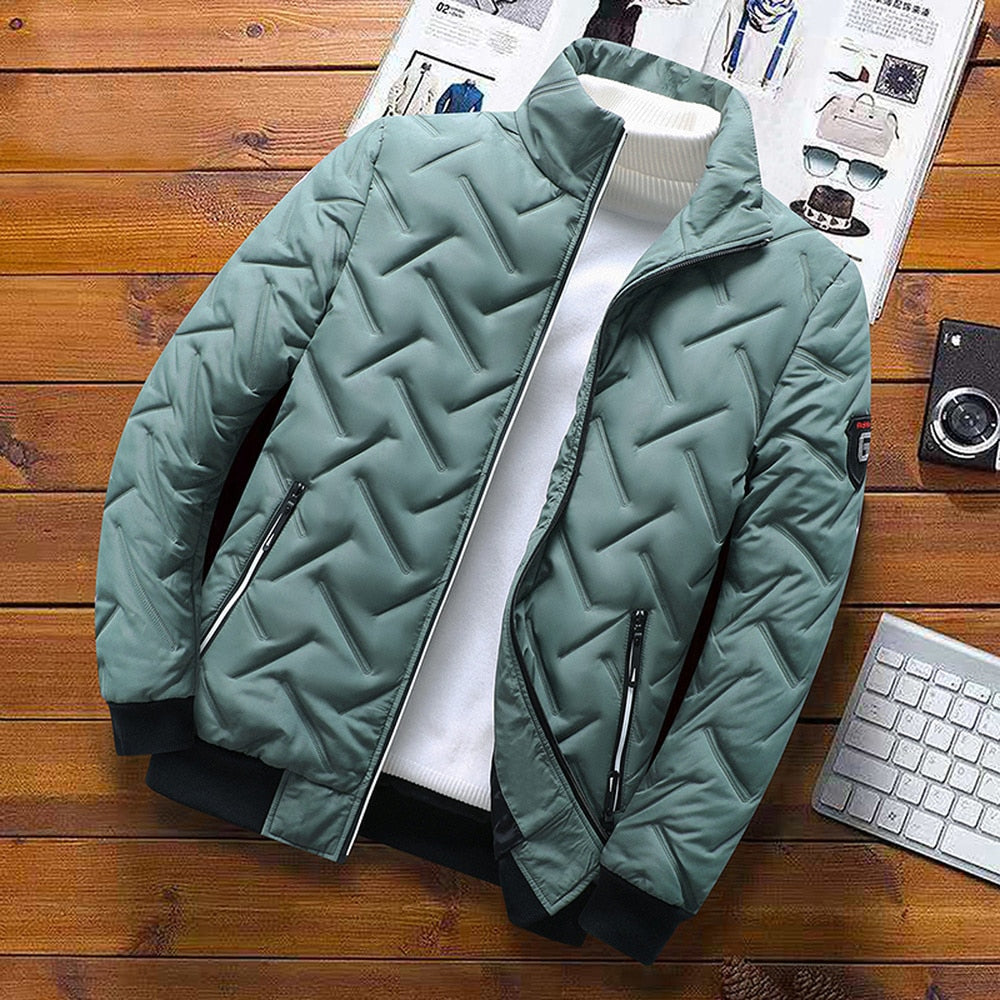 Padded Casual Jacket Modern Fit