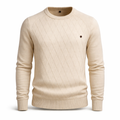 Cable Knit Jumper Crew Neck Regular