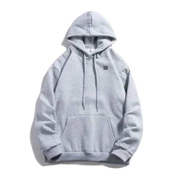 Heated Hoodie Soft Fabric Relaxed Fit