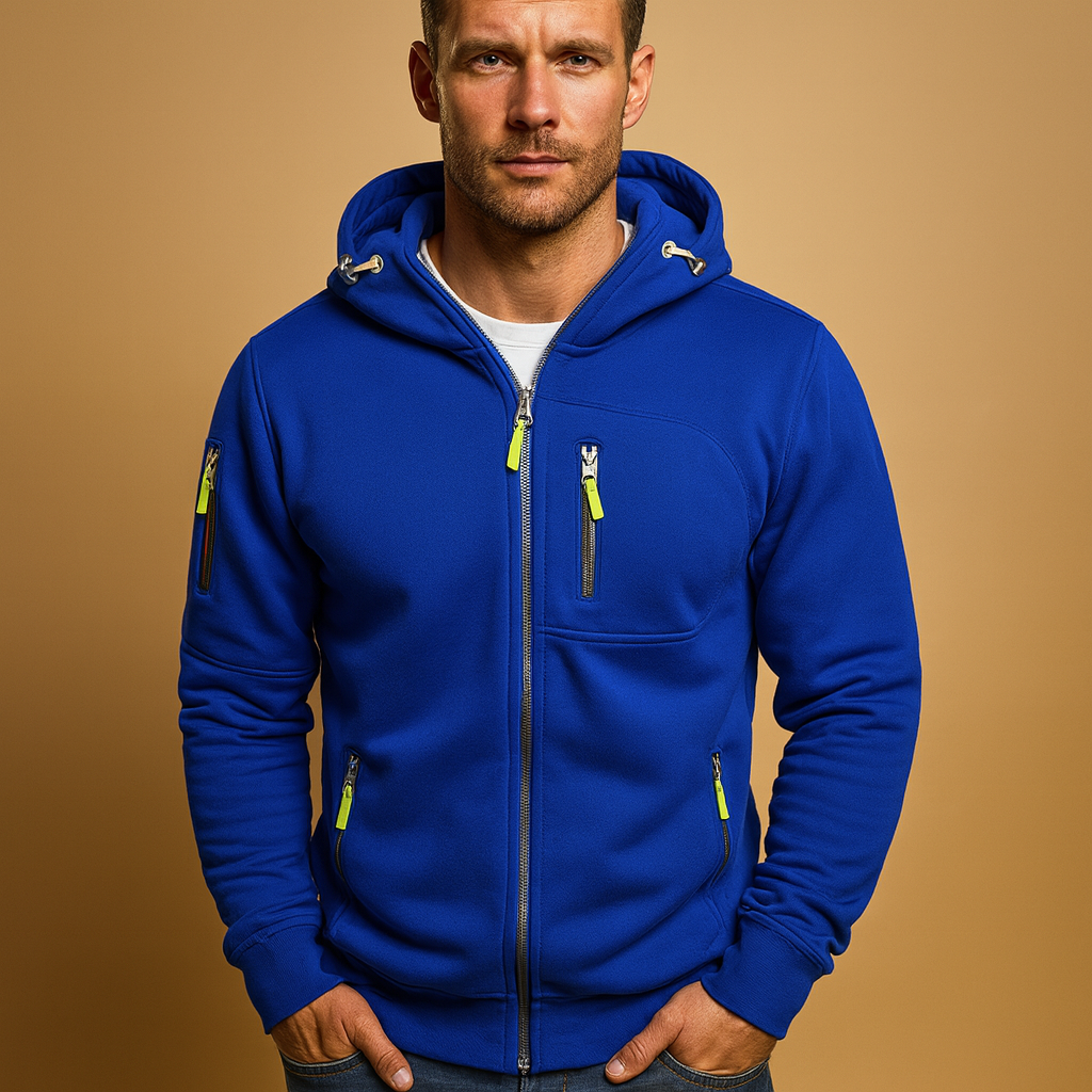 Hoodie Full Zip Soft Comfortable Fit