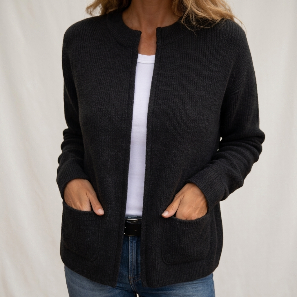 Soft Knit Cardigan Relaxed Everyday Layer