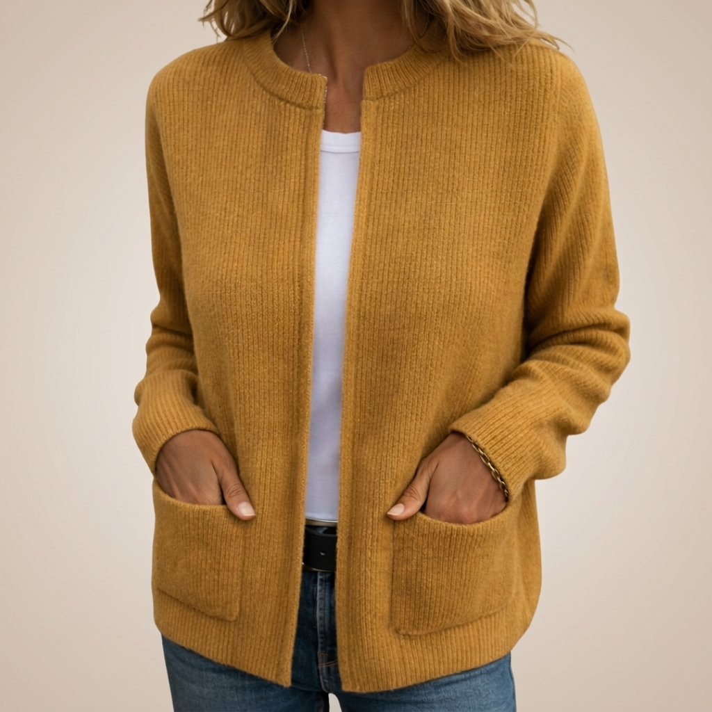 Soft Knit Cardigan Relaxed Everyday Layer