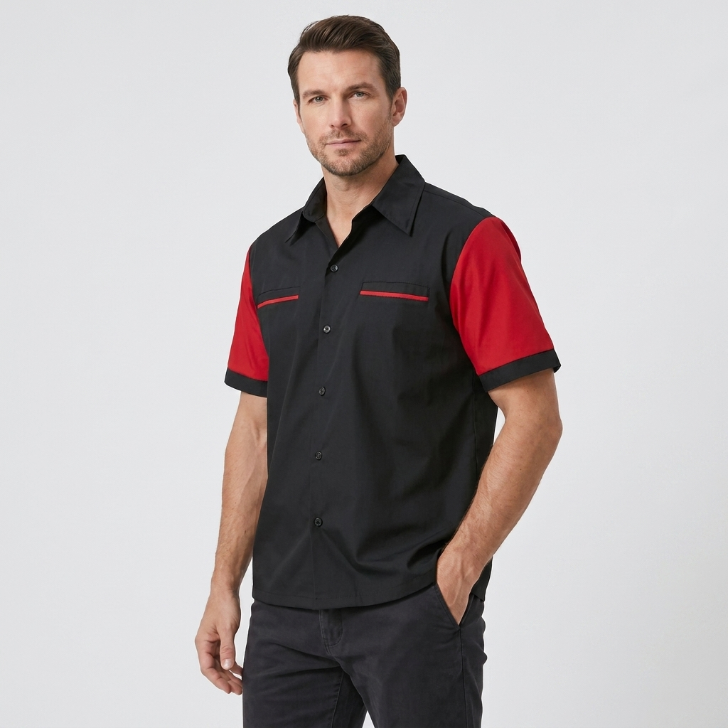 Classic Cotton Bowling Shirt