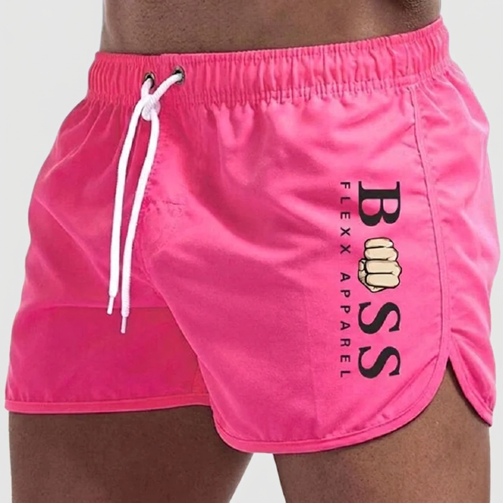 Lightweight Swim Shorts with Adjustable Drawstring