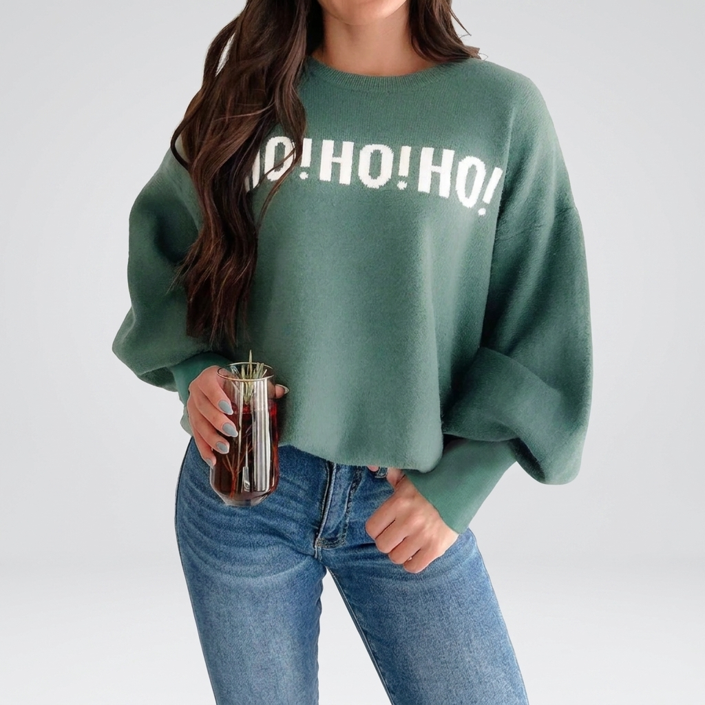 Long-Sleeve Sweater Festive Knit