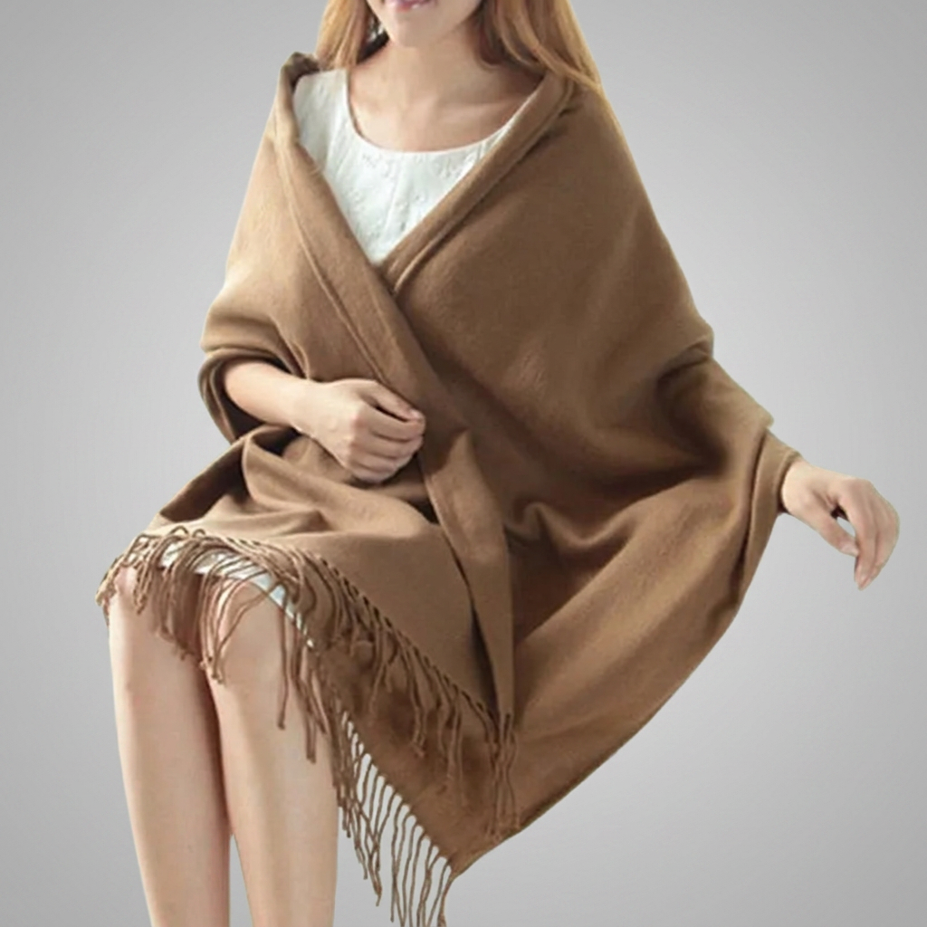 Soft-Knit Scarf Warm Oversized