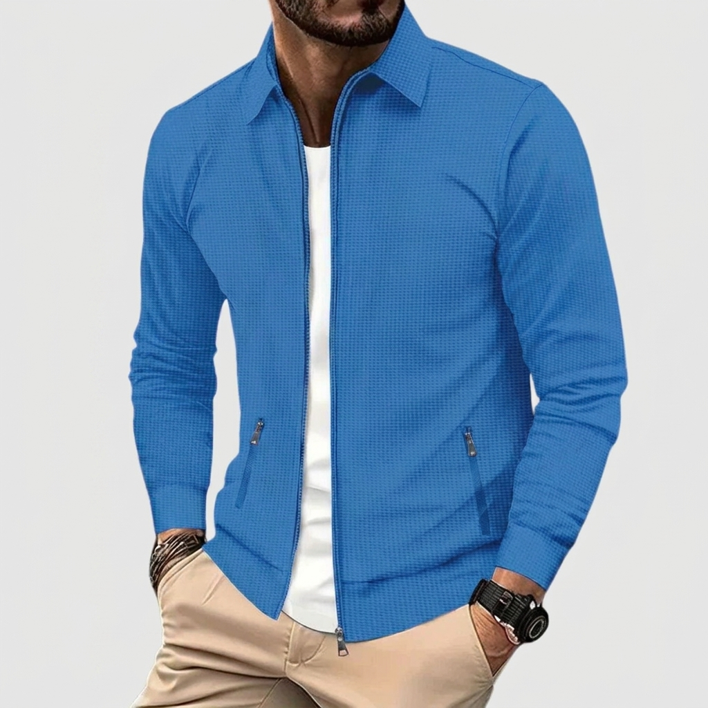Jacket Lightweight Everyday Zip Front Casual