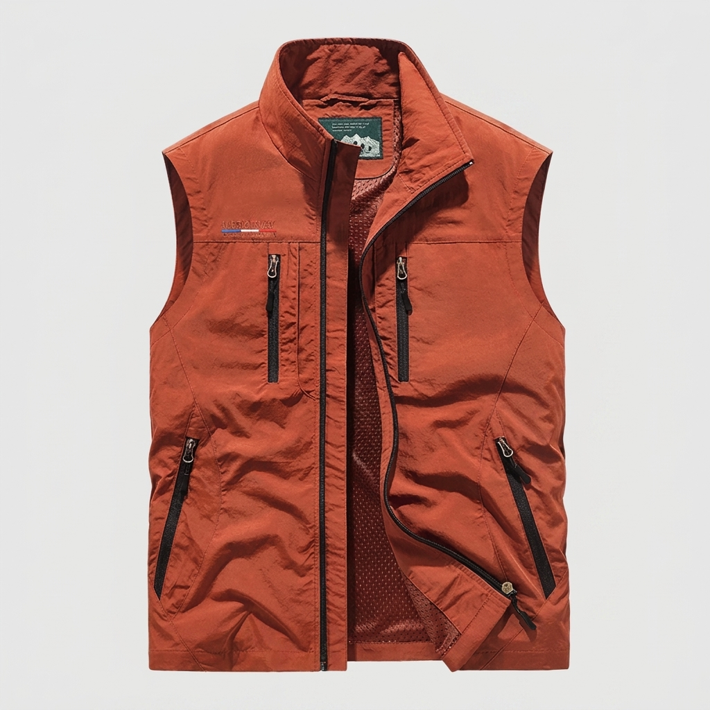 Cargo Vest Breathable Multi Pocket Utility