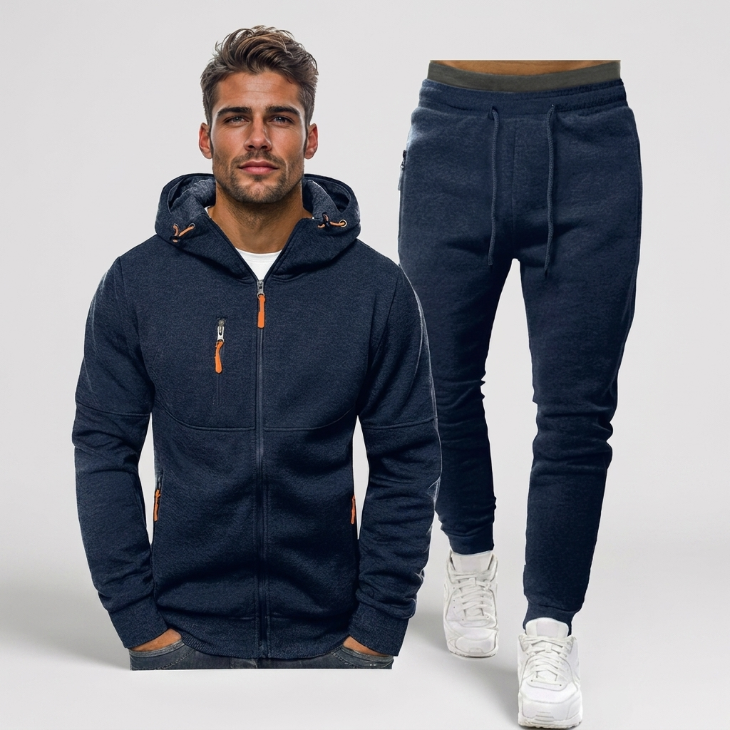 Tracksuit Two Piece Slim Fit Set
