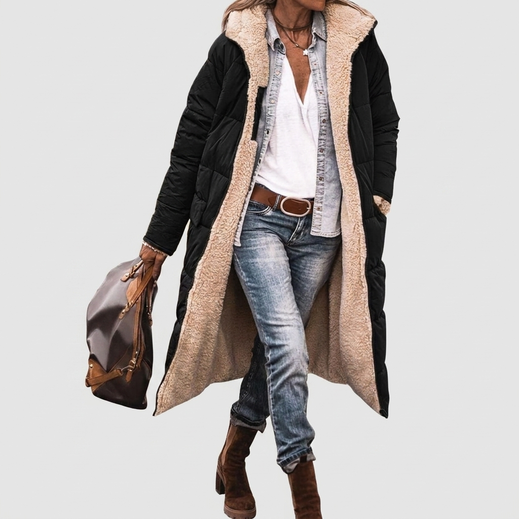 Reversible Coat Double Sided Long Design