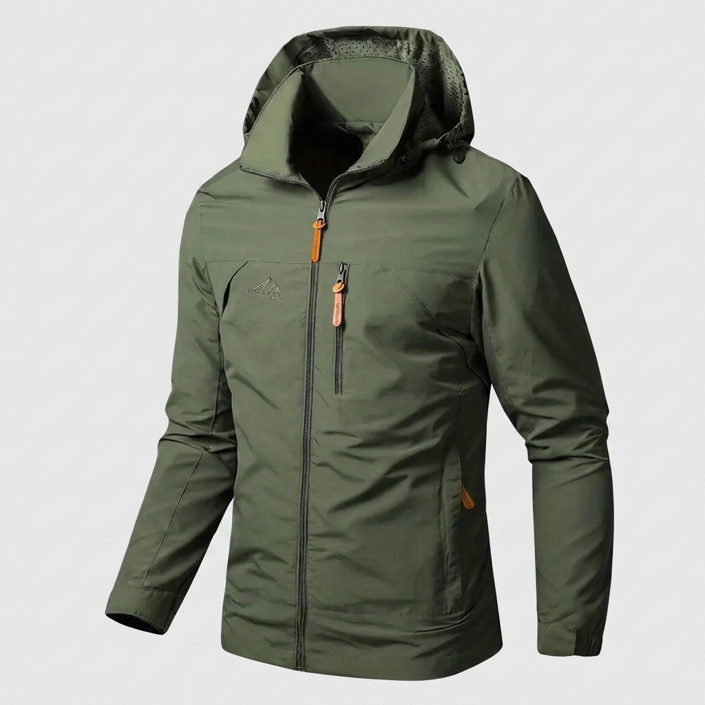 Rain Jacket Waterproof And Breathable Fabric