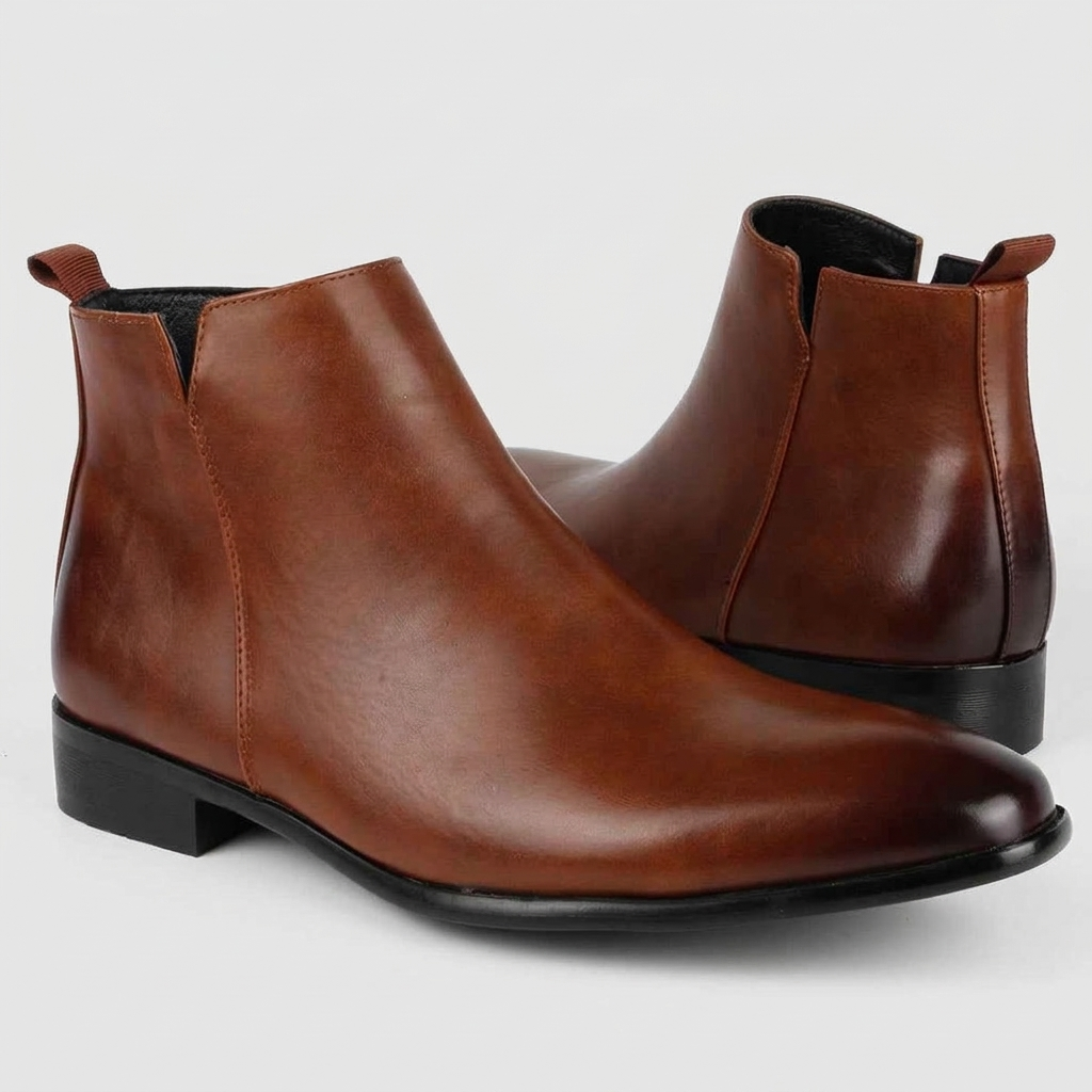 Chelsea Boots Side Zip Slim Shape