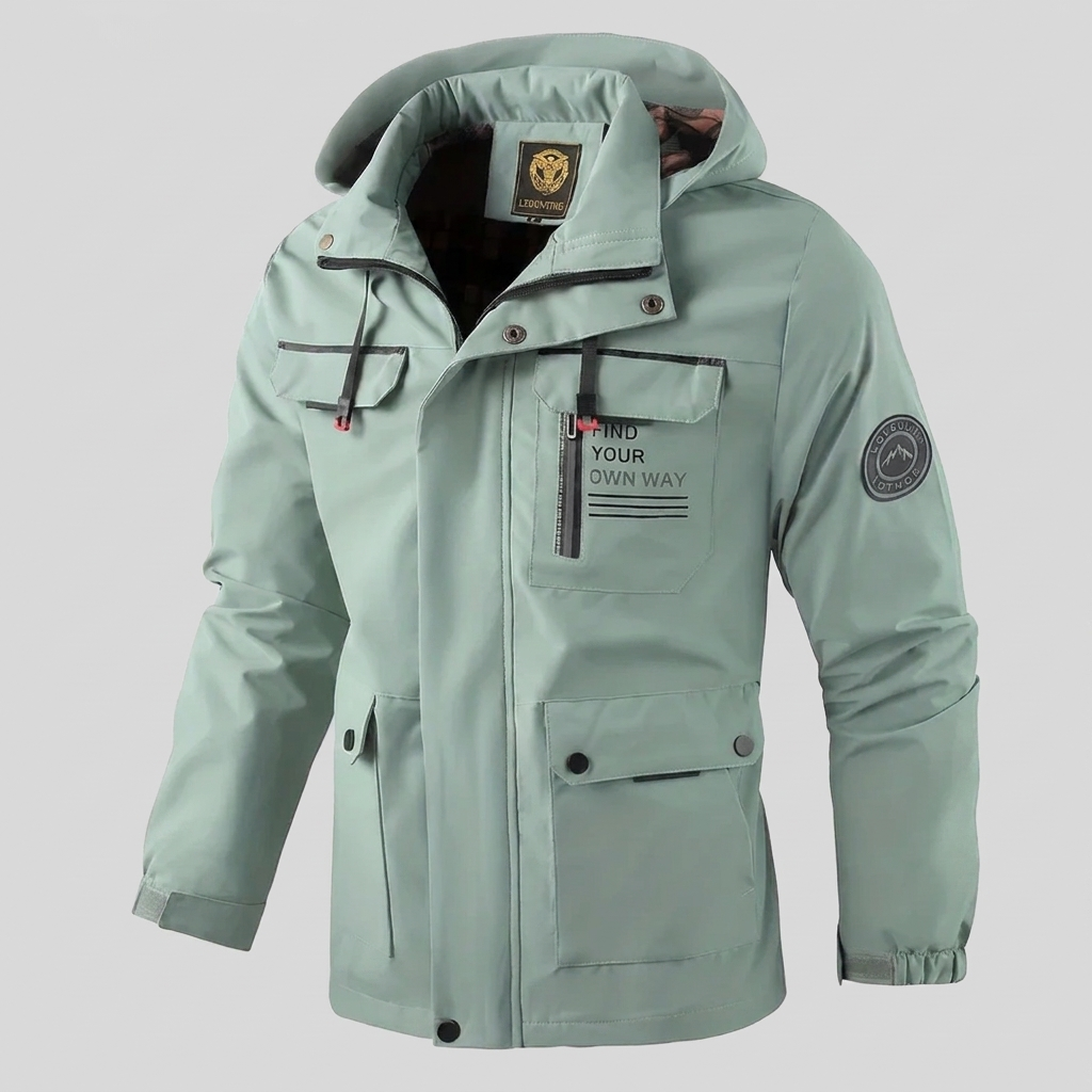 Winter Jacket Waterproof Insulated Adjustable Hood