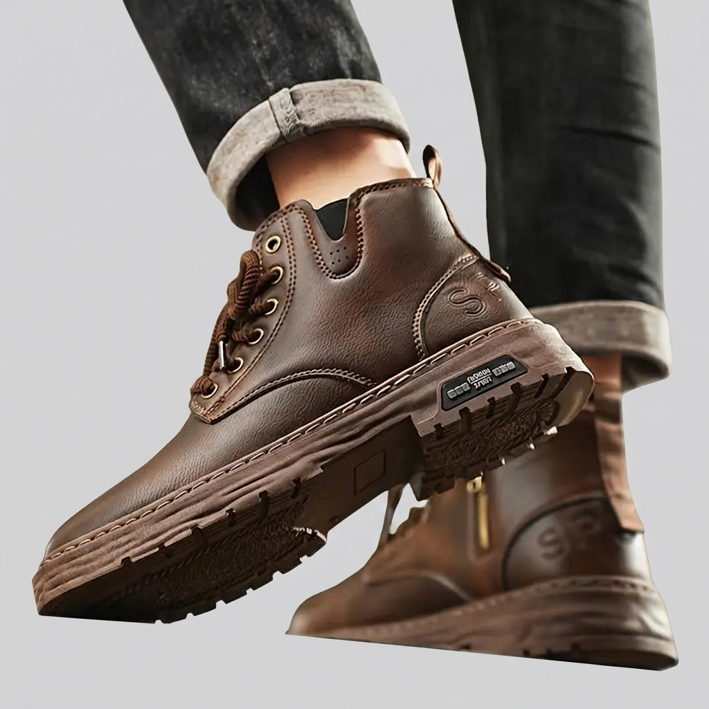 Waterproof Hiking Boots Lace-Up
